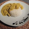 Schweinegeschnetzeltes mit Bananen-Curry