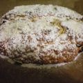 Quarkstollen mit Rosinen