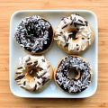 Rezept: Vegane Mini-Donuts aus einem Donut-Maker