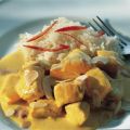 Putencurry mit Ananas