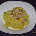 Curryreis mit Mango, Cashews und Rosinen