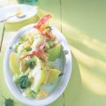 Garnelen-Salat mit Melone
