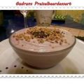 Dessert: Preiselbeerdessert mit Weihnachtssirup