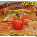 ~ Auflauf ~ Lachs-Gemüse-Lasagne