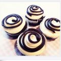 Marshmallow-Schoko Cupcakes