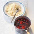 Milchreis mit Beerenkompott