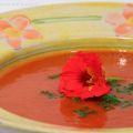 Tomaten Zucchini Suppe #vegan