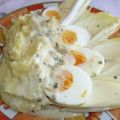 Gemüse: Chicorèe an Kartoffelpüree, Ei und[...]