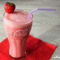 Mandel-Erdbeer Milchshake