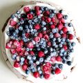 berry pavlova.