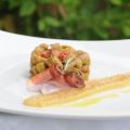 Weißweinrisotto mit Speck, Apfel und jungem[...]