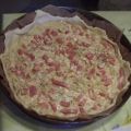 Krautkuchen mit Speck