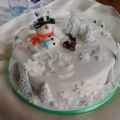 Wintermärchen Torte für meinen Sohn