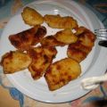 Panierte Steinpilze im Butter gebraten