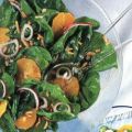 Spinatsalat mit Orangen