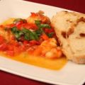Scampi marinati con ciabatta