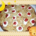 Kirschkuchen mit Crème fraiche - Guss