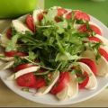 Caprese mit Rucola