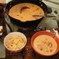 Suppe- Spargel Creme Suppe mit Shrimp und[...]