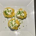 Polenta Knödel mit Käse