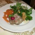 Feldsalat mit Mandarinen und Walnüssen