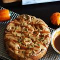 Pumpkin Pie Buns & Salted Caramel Frosting