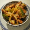 Chinesischer Wurst-Käse-Salat