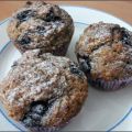 Heidelbeer Muffins 100% Vollkorn