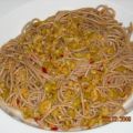Pasta - Knoblauchspaghetti mit Oliven