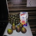 Ananas mit Feige Konfitüre