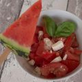 {Let's cook together} Tomaten-Melonen Salat