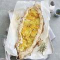 Kartoffel-Kürbis-Pide