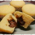 Vanille-Muffins mit Nutellakern