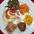 Steaks von Rind, Pute und Rock Lobster mit[...]