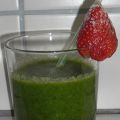 Grüner Smoothie mit Wildkräuter