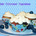 Blåbär Citroner Cupcakes