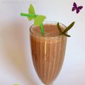 Pfefferminz Schoko Bananen Shake #vegan