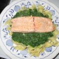 Lachs Spinat