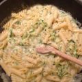 Fusilli mit Gorgonzola und Zucchini