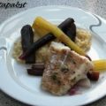 Dorsch im Zitronendampf mit violetten und[...]