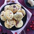 Cranberry & Ginger Scones mit Pecannüssen