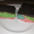 Regenbogen Selterwasserkuchen
