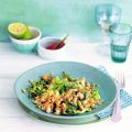 Hähnchensalat mit Thai-Dressing