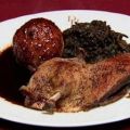 Ente mit Grünkohl an belgischer Biersoße (Uwe[...]