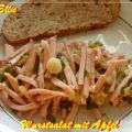 ~ Vesper ~ Wurstsalat mit Apfel