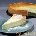 Käsekuchen mit Boden