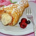 Schillerlocken mit Vanillecreme und Beeren