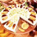Pflaumenkuchen mit Nussbaiser