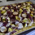 Polentaschnitten mit Topinambur, Radicchio,[...]