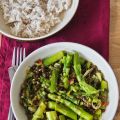 Linsen-Kokos-Curry mit grünem Spargel